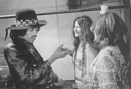 4th, 1968: Jimi, Janis, and Peggy Caserta, Janis's girlfriend. (She ...