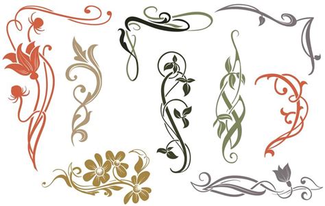 art nouveau vines free clipart 10 free Cliparts | Download images on ...