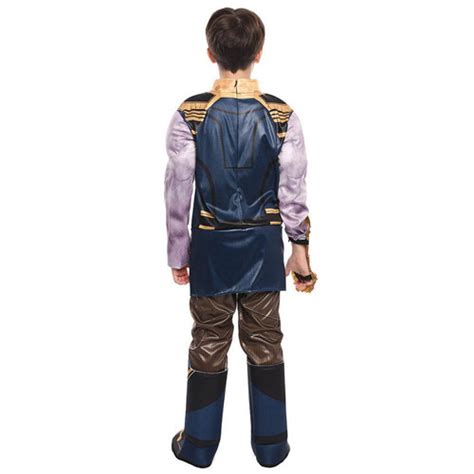 Marvel Infinity War Deluxe Thanos Costume - Boys Deluxe Thanos Cosplay ...