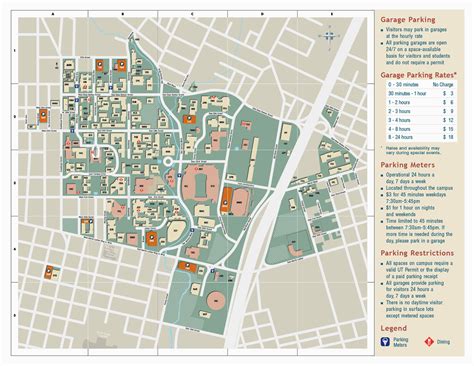 University Of Texas Austin Campus Map | secretmuseum