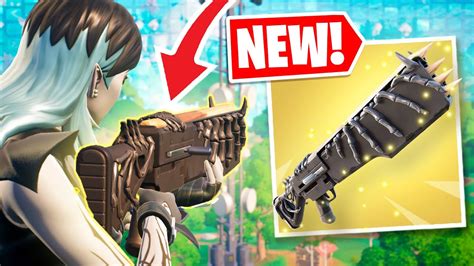 The NEW Wood Stake Shotgun Gameplay & First Look in Fortnite & Every Other FORTNITEMARES 2023 ...