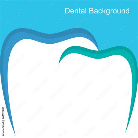 Dental Background Stock Vector | Adobe Stock