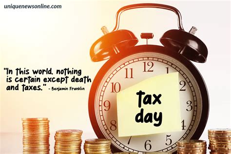 Tax Day 2023 In the United States: Quotes, Memes, Images, Messages, Wishes, Greetings, Posters ...