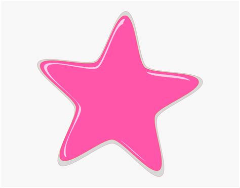 Pink Stars Clipart Pink Star Editedr Clip Art At Clker - Pink Star Clipart, HD Png Download ...