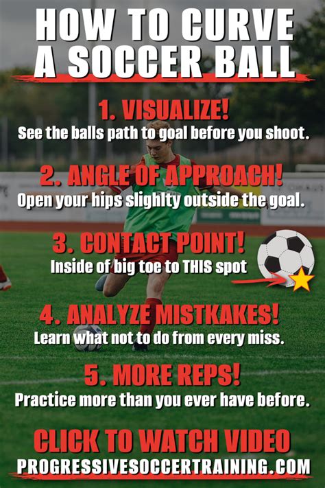 How To Curve A Soccer Ball STEP by STEP For Beginners!