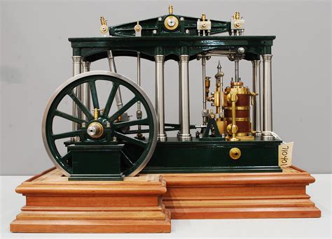 Model of Watt-type beam engine, ca 1850 #EnergyExhibit # ...