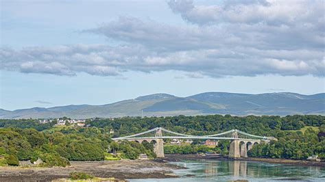 Menai Bridge Photograph by Paul Madden - Fine Art America