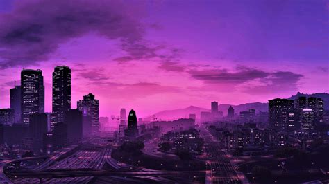 Purple City 4k Wallpapers - Wallpaper Cave