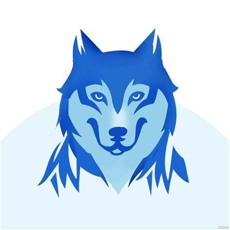 Smiling Wolf Vector in Illustrator - Download | Template.net