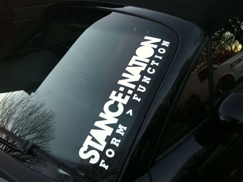 Stance Nation Slammed Royal Stance Event Banner Strip JDM Low Vinyl Decal | Jalapenos Decals