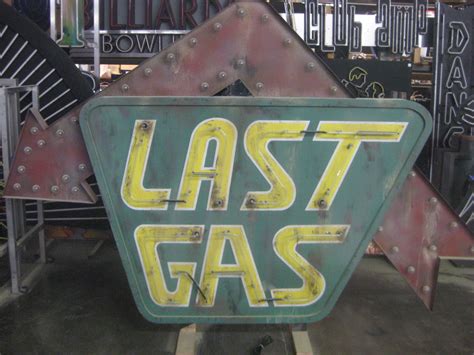 Vintage Neon Signs For Sale! californiavintageneon.com — LAST GAS ...