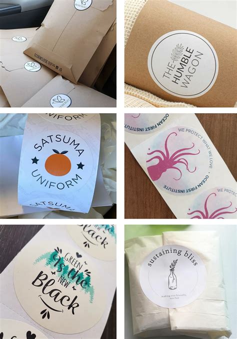 Eco-friendly Custom Stickers and Product Labels - EcoEnclose