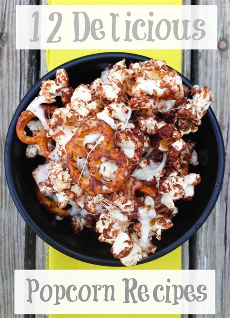 Flavored popcorn recipes · The Typical Mom