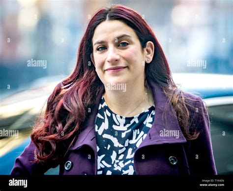 Luciana Berger MP, arrives at the BBC for the Andrew Marr Show, London ...