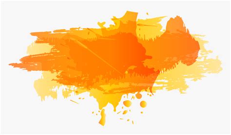 Orange Color Splash Png / Find & download free graphic resources for orange splash. - Ajor Png