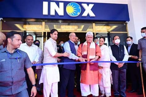 Lt Governor inaugurates INOX multiplex theatre in Srinagar ...