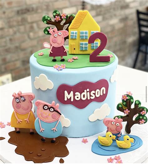 Peppa Pig Birthday Cake For Kids In New Jersey / New York