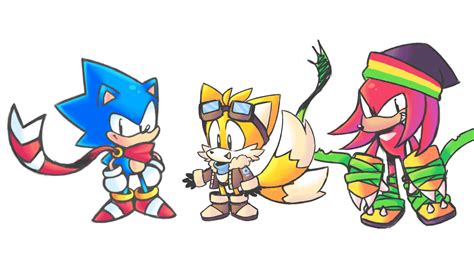 Team Sonic WIP redesign! : SonicTheHedgehog