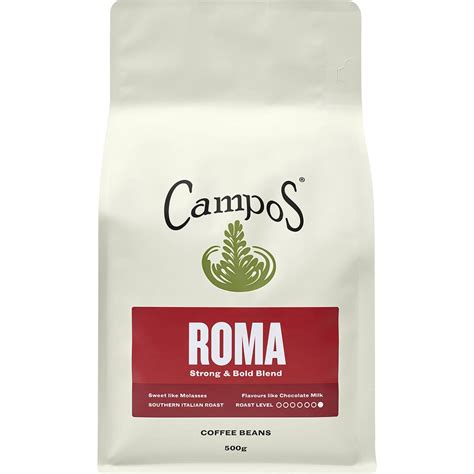 Campos Roma Coffee Beans 500g | Woolworths