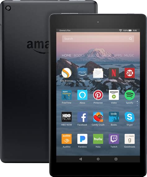 Customer Reviews: Amazon Fire HD 8 8" Tablet 16GB 7th Generation, 2017 Release Black B01J94SWWU ...