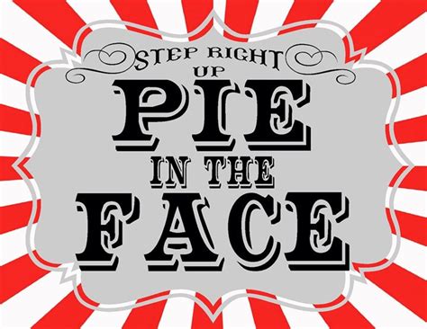 pie in the face clipart - Clip Art Library