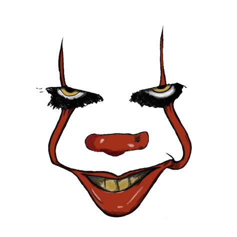 Printable Pennywise Face