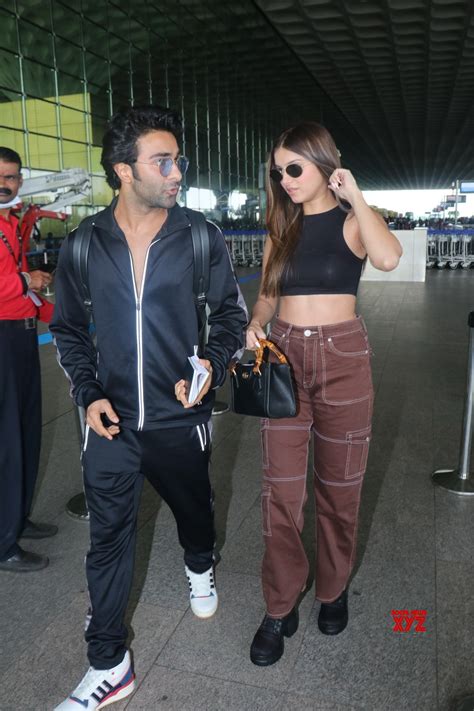 Tara Sutaria And Aadar Jain Spotted At Airport Departure - Gallery ...