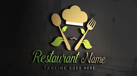 Restaurant Logo Idea | Restaurant Logo Design Illustrator - YouTube