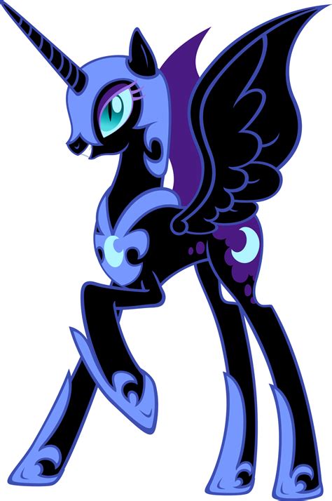 Nightmare Moon - no hair by MoongazePonies on deviantART | My little pony drawing, My little ...