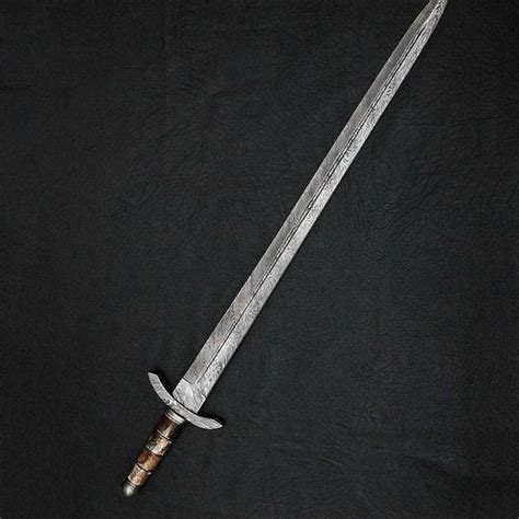 Damascus Steel Swords, Hunting Swords, Double Edges, battle - Inspire ...