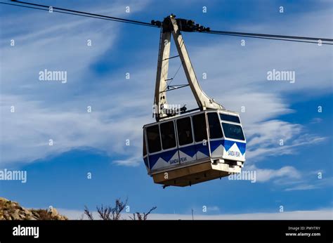 Sandia aerial tram in Albuquerque, New Mexico is the longest U.S ...