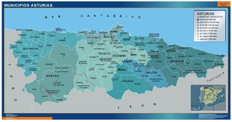 Asturias Maps Images