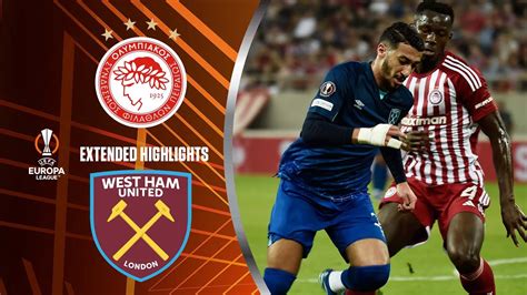 Olympiacos vs West Ham: Extended Highlights | UEL Group Stage MD 3 ...