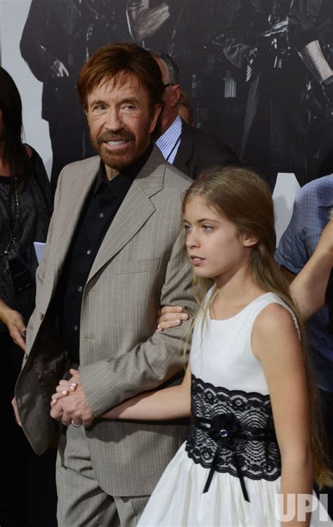 Photo: Chuck Norris and daughter Danilee attend "The Expendables 2" premiere in Los Angeles ...