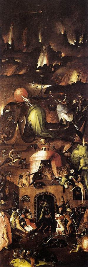 The Last Judgment, right wing, Hell Painting by Hieronymus Bosch - Fine Art America