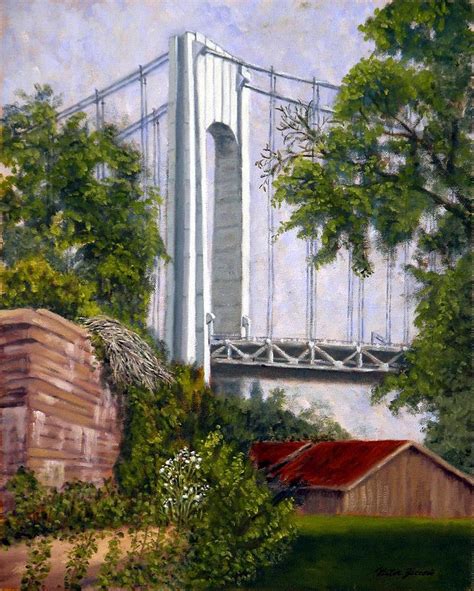 Verrazano Bridge Painting by Victor Zucconi | Fine Art America