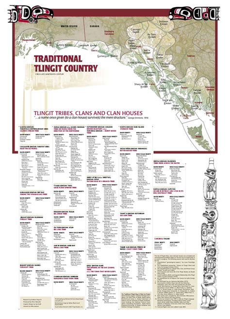 Tlingit Clan Origin Map - San Francisco Tlingit & Haida Community Council