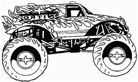 Free Printable Monster Jam Coloring Pages - Coloring Home