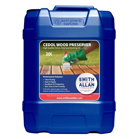 Fence Treatment Oil Clear Wood Preserver Premium Quality 20 Litre 20L ...