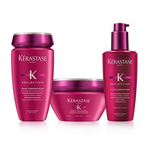 Kérastase Réflection Chromatique Set (Shampoo 250ml + Masque 200ml + Fluide 125ml)