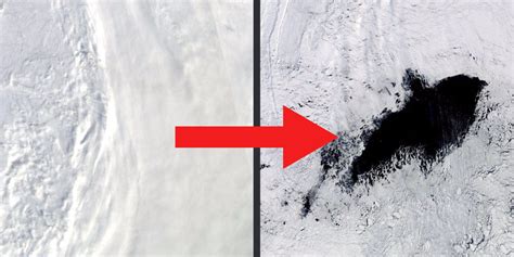 Giant hole in Antarctica is a type of polynya - Business Insider