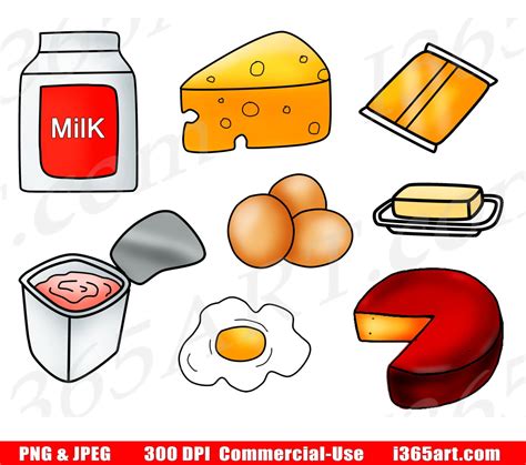 Clipart Dairy Food