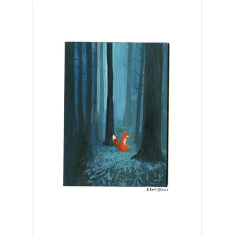 Fox in the Forest - Art print - Abbotsford Convent