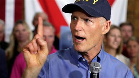 Florida Gov. Rick Scott aims to unseat Democratic senator - Los Angeles ...