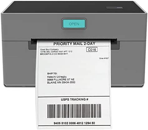 Forc Thermal Label Printer,Shipping Label Printer, 4x6 Label Maker 160mm/s, Label Printer for ...