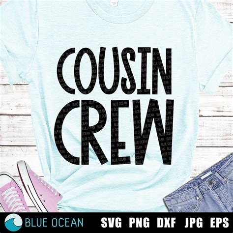 Cousin crew SVG Cousin SVG SVG Cricut files | Etsy