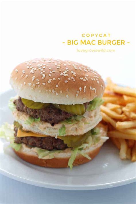 Big Mac Burger - Recipe Ocean