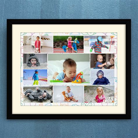 Kids Collage Frame 1 | Personalized Eleven Photos Collage Frame ...