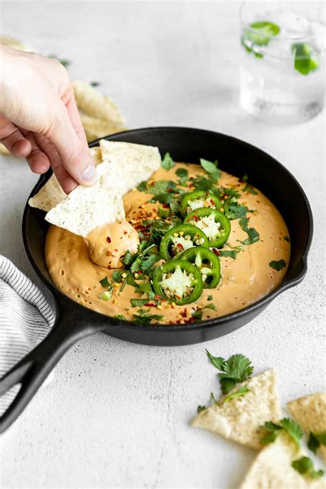 Vegan Cashew Queso - Eat With Clarity