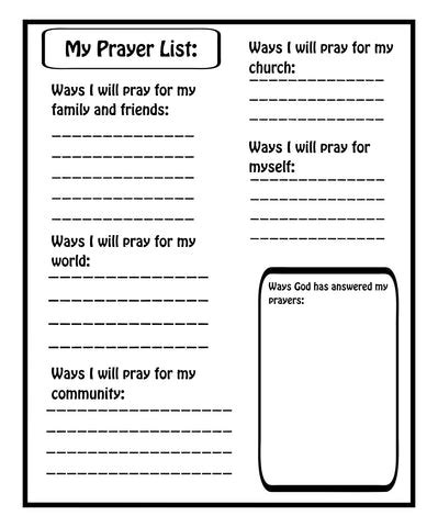 Printable Prayer Journal Ideas – PoooliPrint